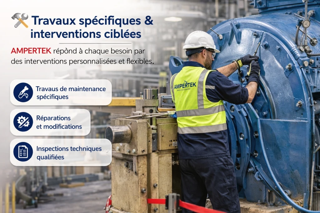 Travaux spécifiques & interventions ciblées